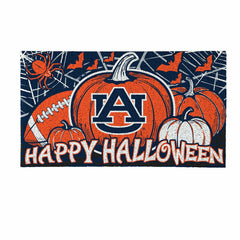 Auburn University Halloween PVC Mat, 28"x16", Collegiate