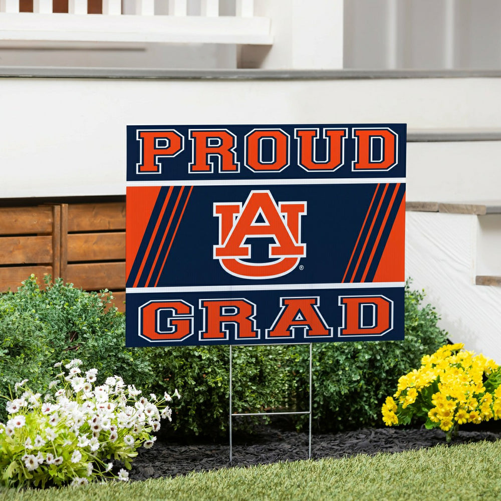 Auburn University Coroplast Yard Sign Graduate, Collegiate, Home