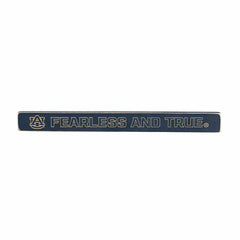Auburn University Engraved Wood Sign, 1.5" x 18", Collegiate, Home