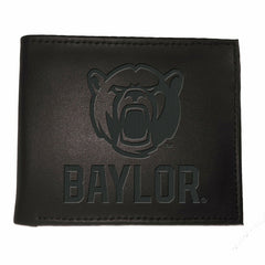 Baylor University, Bi-Fold Wallet, Black, Collegiate, Home