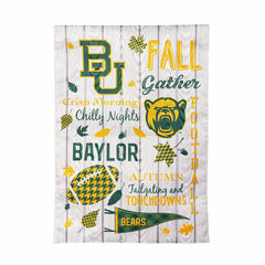 Baylor University, Moire Flag, GDN, Fall Seasonal, Collegiate, Home