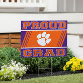Clemson University Coroplast Yard Sign Graduate, Collegiate, Home