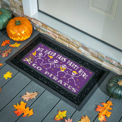 East Carolina University Flocked Coir Halloween Sassafras Switch Mat, , Collegiate