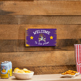 East Carolina University Wood Wall Sign, 6x11, Collegiate, Home