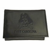 East Carolina University, Tri-Fold Wallet, Black, Collegiate, Home