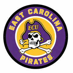 LED Wall Decor, Round, East Carolina University, Collegiate, Home