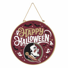 Florida State University Halloween Round Door Décor with Hanging Rope,, Collegiate, Home