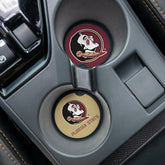 Florida State University Car Coaster Set, 2pc, Collegiate, Home
