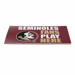 Florida State University Fan Mat, 28"x16", Collegiate