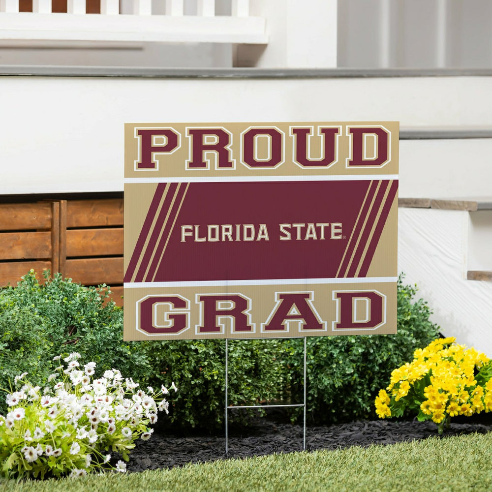 Florida State University Coroplast Yard Sign Graduate, Collegiate, Home