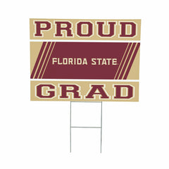 Florida State University Coroplast Yard Sign Graduate, Collegiate, Home