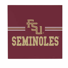 Florida State University Wood Wall Sign, 12x12, Collegiate, Home