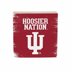 Indiana University Plock, Down Home Fans, 6x6, Collegiate, Home