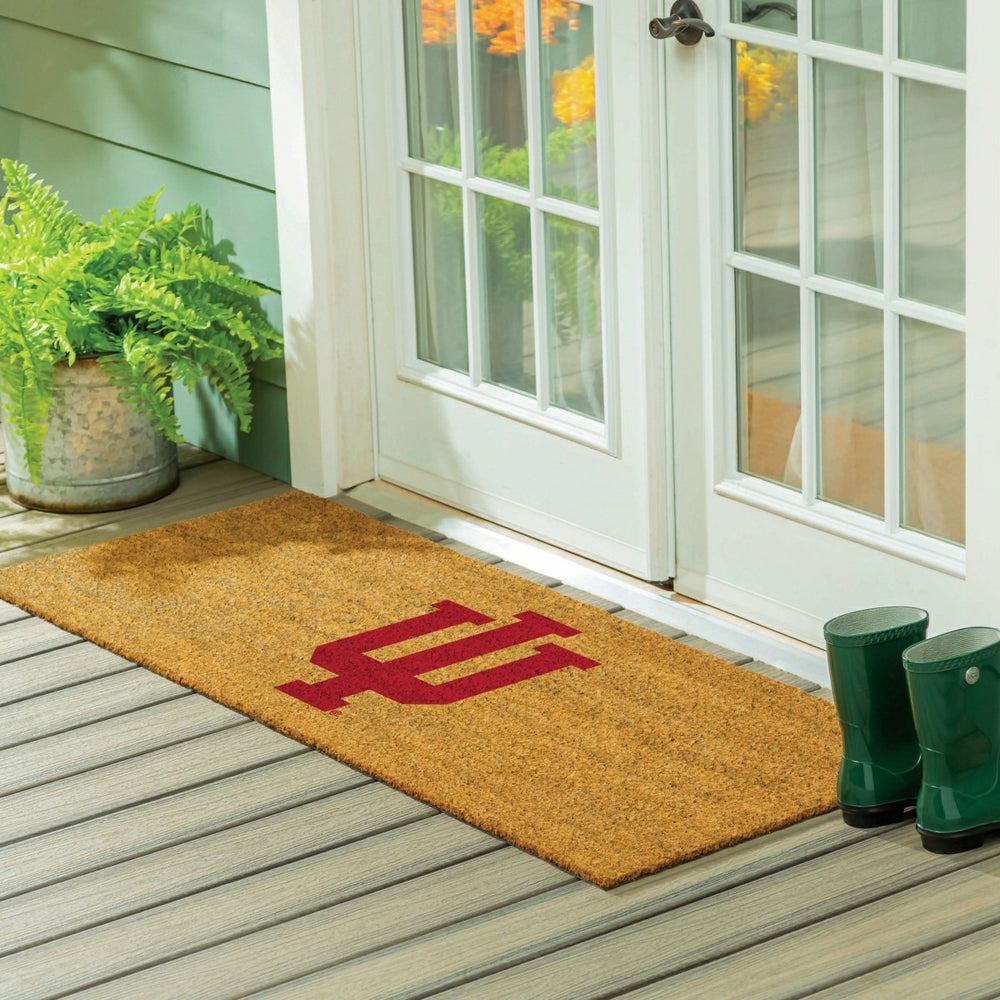Indiana University Extra Large Full Color Coir Mat, 60"x24", Collegiate