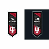 LED Wall Decor, College Football Pennant, Indiana University, Collegiate, Home