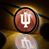 LED Wall Decor, Round, Med, Indiana, Basketball, Collegiate, Home
