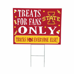 Iowa State University Yard Sign, Halloween Treats for Fans, Collegiate, Home