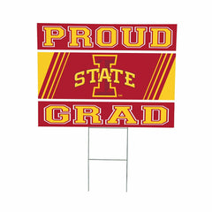 Iowa State University Coroplast Yard Sign Graduate, Collegiate, Home