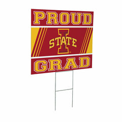 Iowa State University Coroplast Yard Sign Graduate, Collegiate, Home