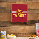 Iowa State University Wood Wall Sign, 12x12, Collegiate, Home