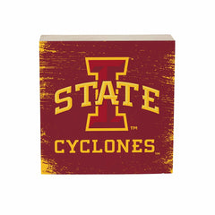 Iowa State University Plock, Down Home Fans, 6x6, Collegiate, Home