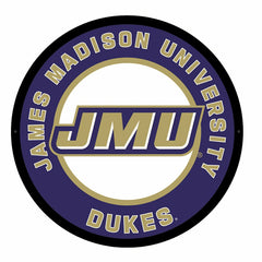 LED Wall Decor, Round, James Madison University, Collegiate, Home