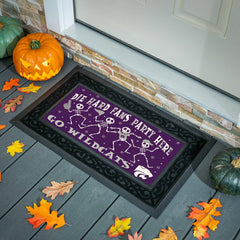 Kansas State University,University of Kansas Flocked Coir Halloween Sa, Collegiate