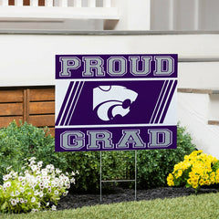 Kansas State University Coroplast Yard Sign Graduate, Collegiate, Home