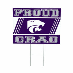 Kansas State University Coroplast Yard Sign Graduate, Collegiate, Home