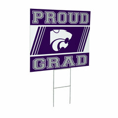 Kansas State University Coroplast Yard Sign Graduate, Collegiate, Home