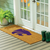 Kansas State University Extra Large Full Color Coir Mat, 60"x24", Collegiate