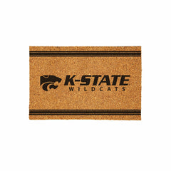 Kansas State University Large One Color Coir Mat, 36"x24", Collegiate