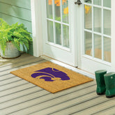 Kansas State University Large Full Color Coir Mat, 36"x24", Collegiate