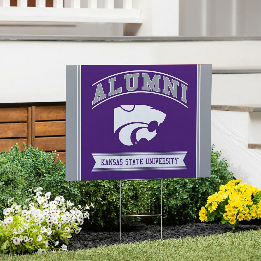 Kansas State University Coroplast Yard Sign Alumni, Collegiate, Home