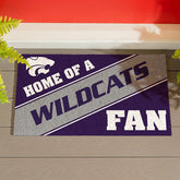 Kansas State University, PVC Mat COLOR, Home of a Fan, Collegiate