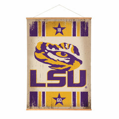 Louisiana State University, Canvas Wall Tapestry, Large, 54x36, Collegiate, Home