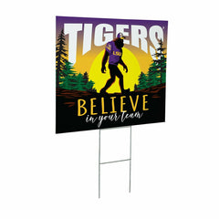 Louisiana State University Yard Sign, Bigfoot, Collegiate, Home