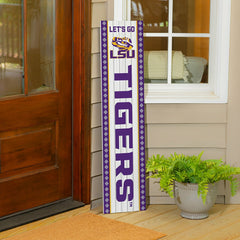 47" Double Sided Leaner, Louisiana State University, Christmas, Collegiate, Home