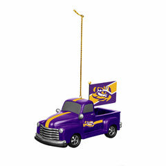 Louisiana State University Rally Truck Ornament, Set of 2, Collegiate, Home