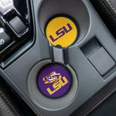 Louisiana State University Car Coaster Set, 2pc, Collegiate, Home