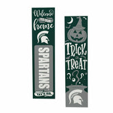 47" Double Sided Leaner, Michigan State University, Halloween, Collegiate, Home