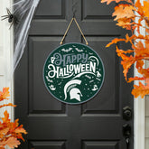 Michigan State University Halloween Round Door Décor with Hanging Rope, Collegiate, Home