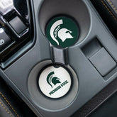 Michigan State University Car Coaster Set, 2pc, Collegiate, Home