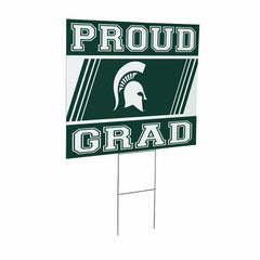 Michigan State University Coroplast Yard Sign Graduate, Collegiate, Home