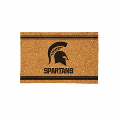 Michigan State University Large One Color Coir Mat, 36"x24", Collegiate