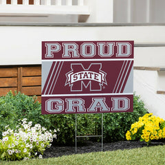 Mississippi State University Yard Sign Graduate, Collegiate, Home