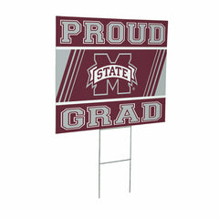 Mississippi State University Yard Sign Graduate, Collegiate, Home