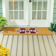 Mississippi State University Extra Large Full Color Coir Mat, 60"x24", Collegiate