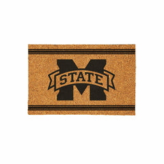 Mississippi State University Large One Color Coir Mat, 36"x24", Collegiate
