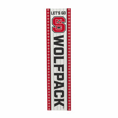 47" Double Sided Leaner, North Carolina State University, Christmas, Collegiate, Home